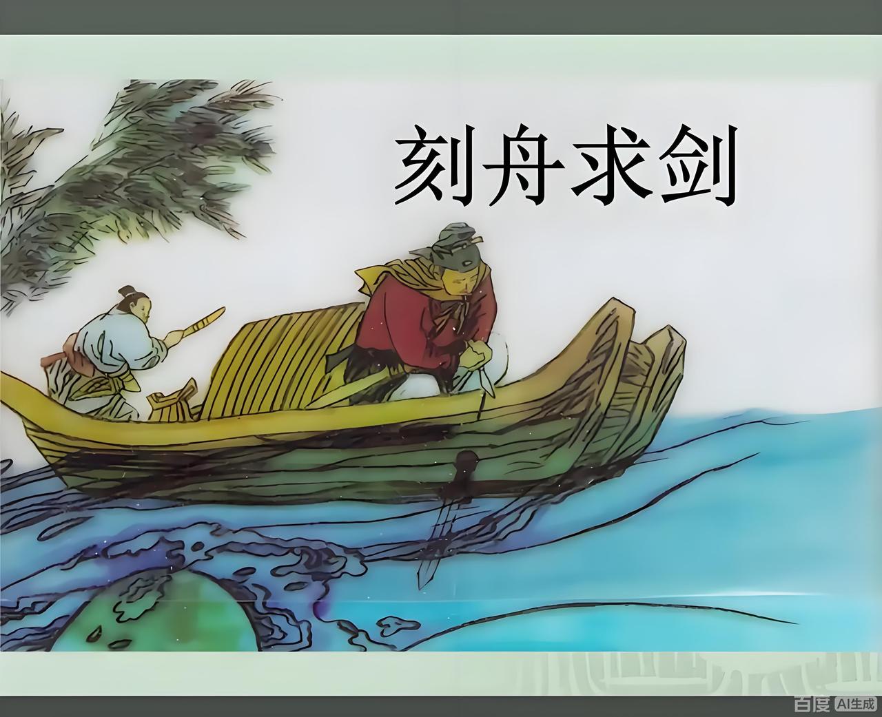 看到一个博主讲述刻舟求剑另一种解读，大家不妨听听看。小时候都学过刻舟求剑，是形容