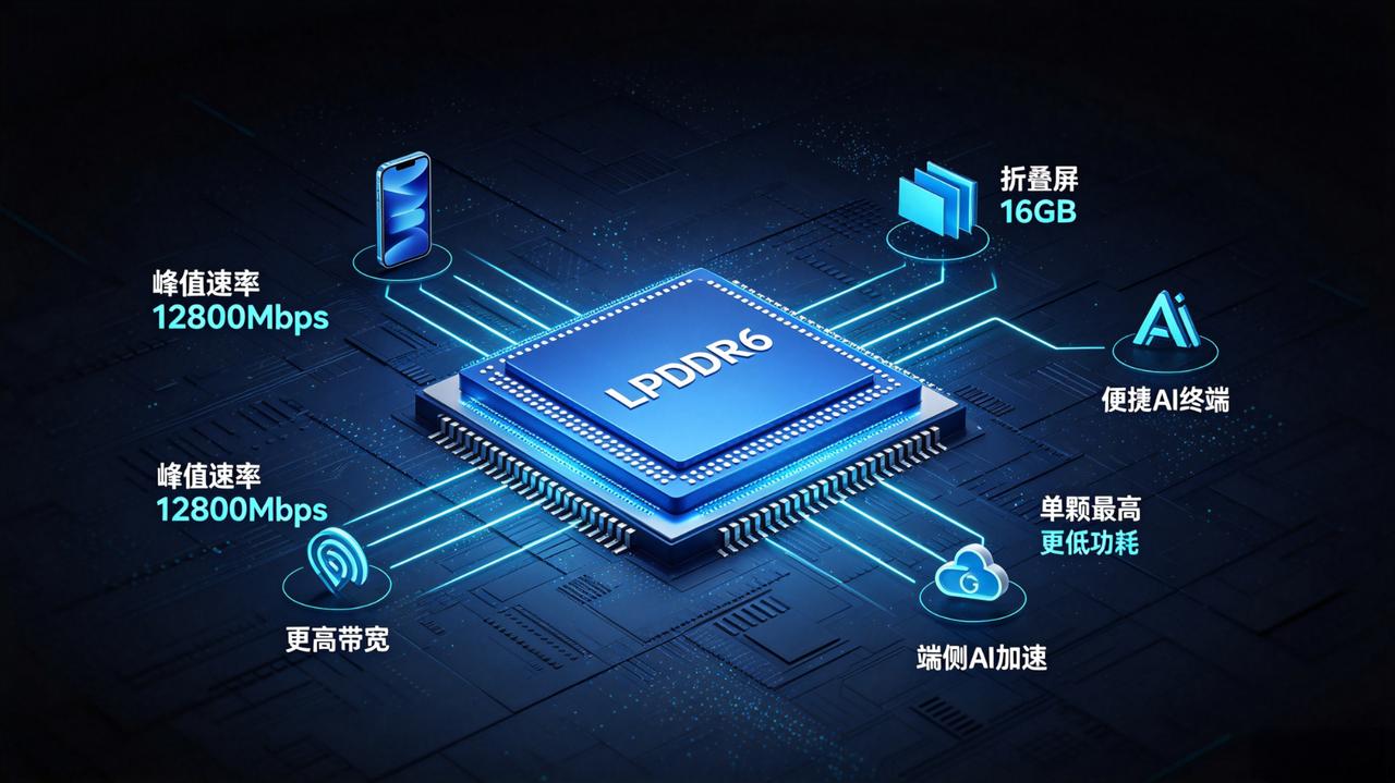 全球首发量产！长鑫LPDDR6内存落地，国产DRAM首次在移动内存赛道领跑全球！