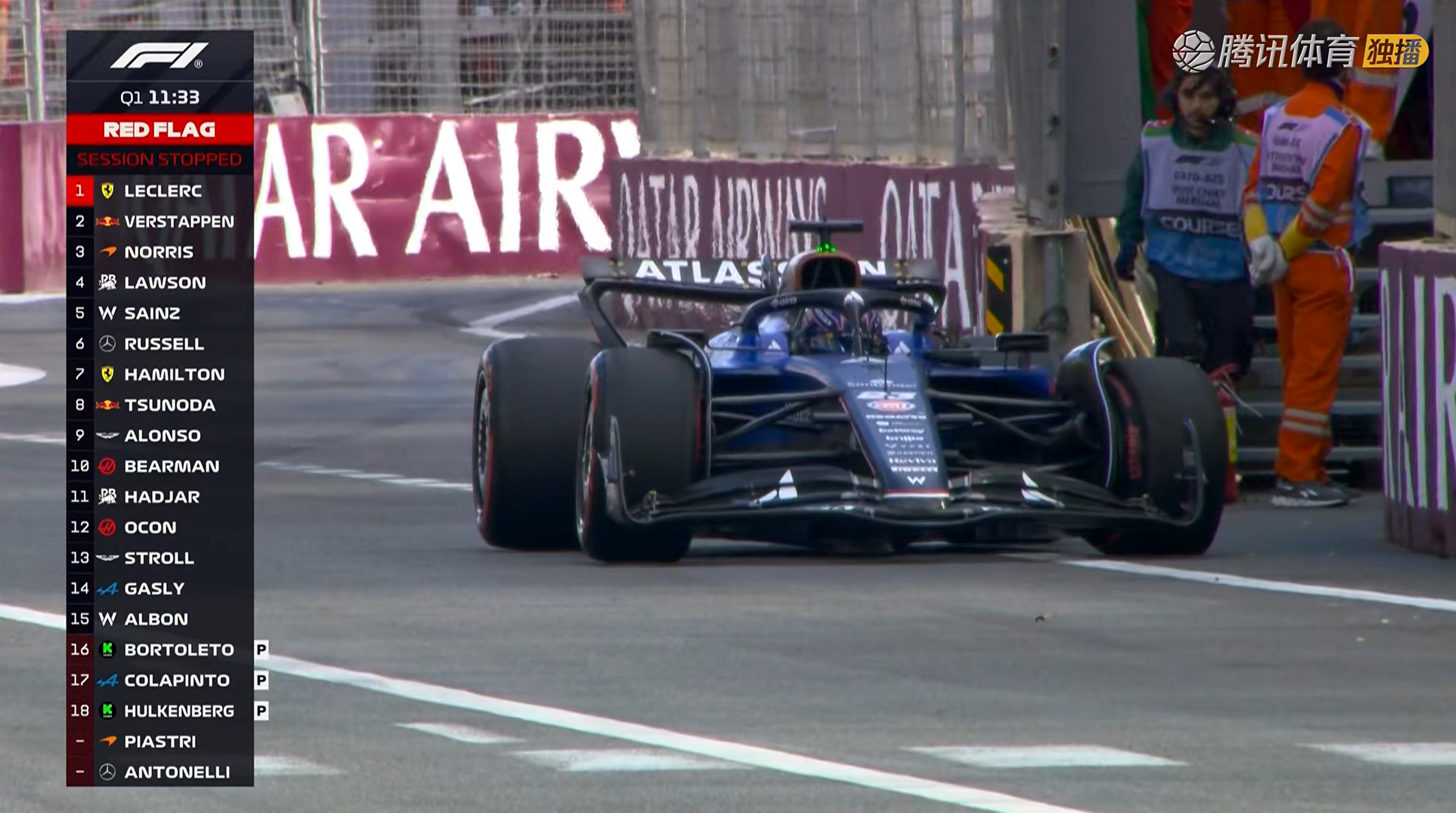 红旗！F12025F1阿塞拜疆大奖赛 ​​​