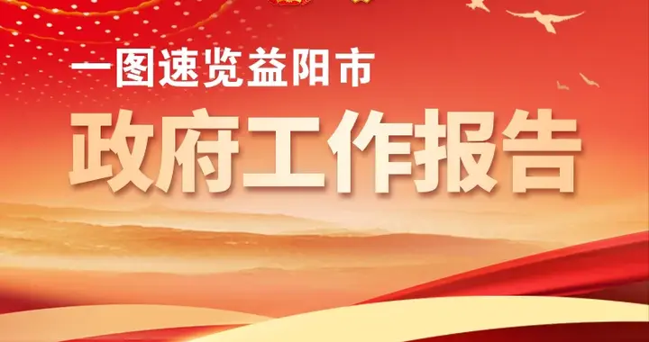 一张图，带你了解益阳市2026年政府工作报告！