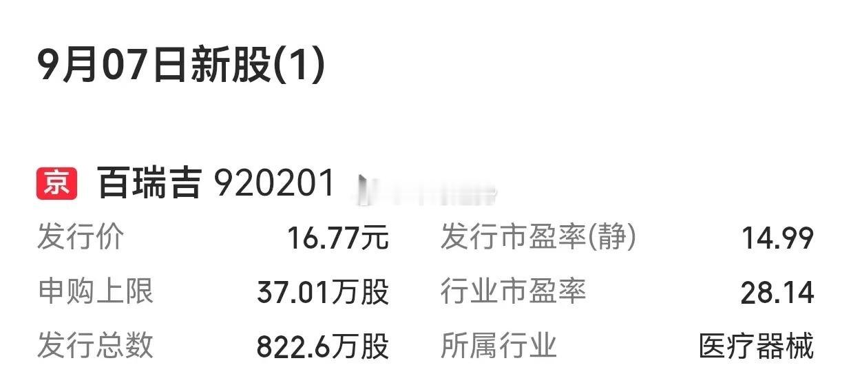 【下周A股申购：已知有3只】        下周（9月7日-9月11日）A股市场