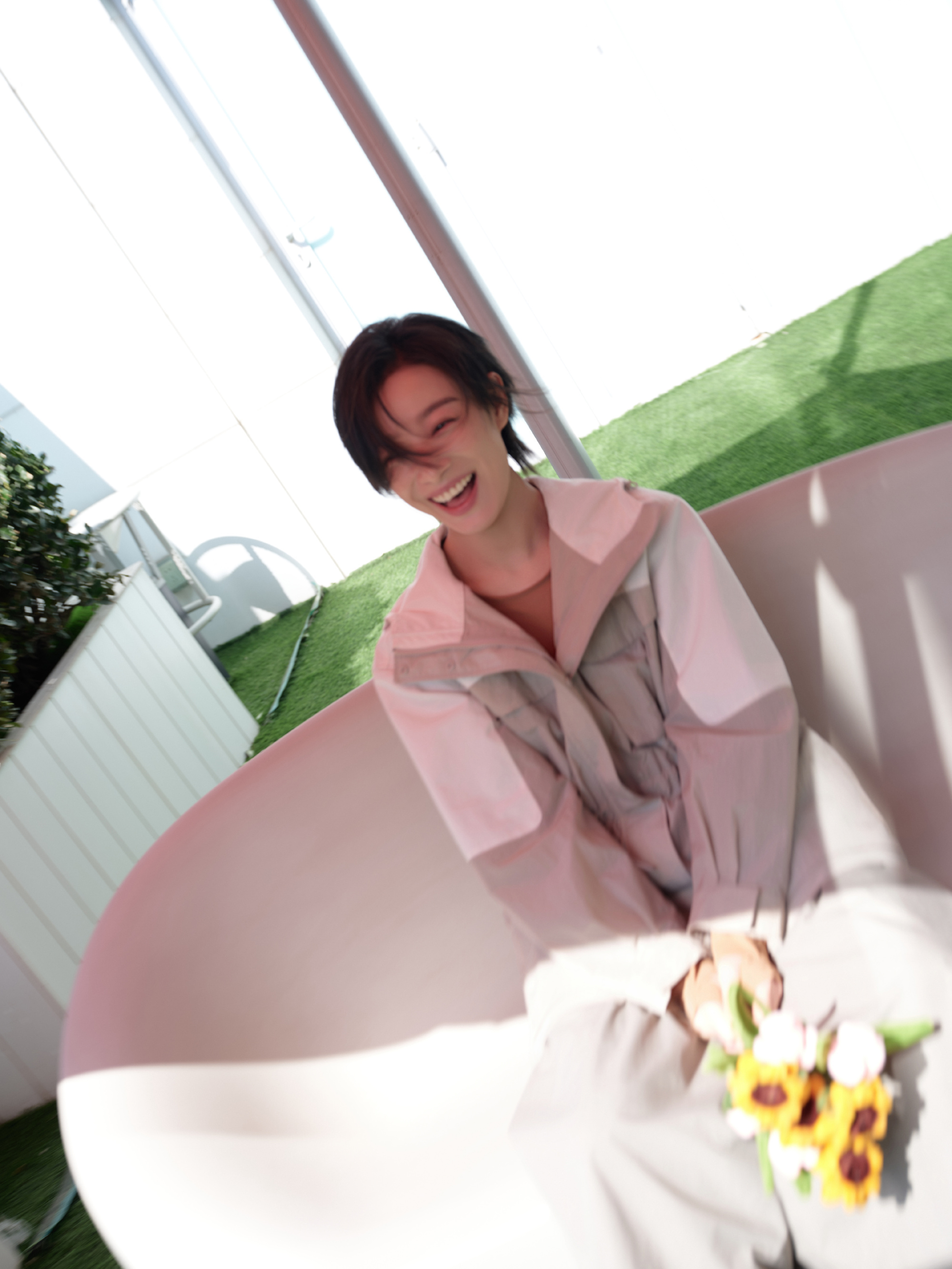 倪妮明媚的春天随拍 