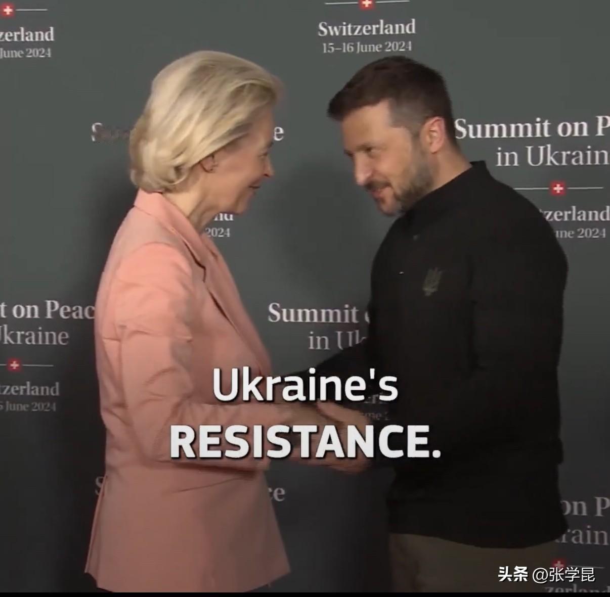 欧盟委员会主席冯德莱恩今天写道：

“俄罗斯正在将寒冷作为战争武器。

但乌克兰