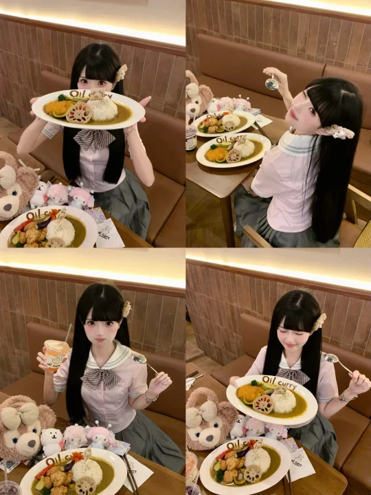 🍛存一些吃饭拍照姿势๑ᵔ⤙ᵔ๑.ᐟ.ᐟ