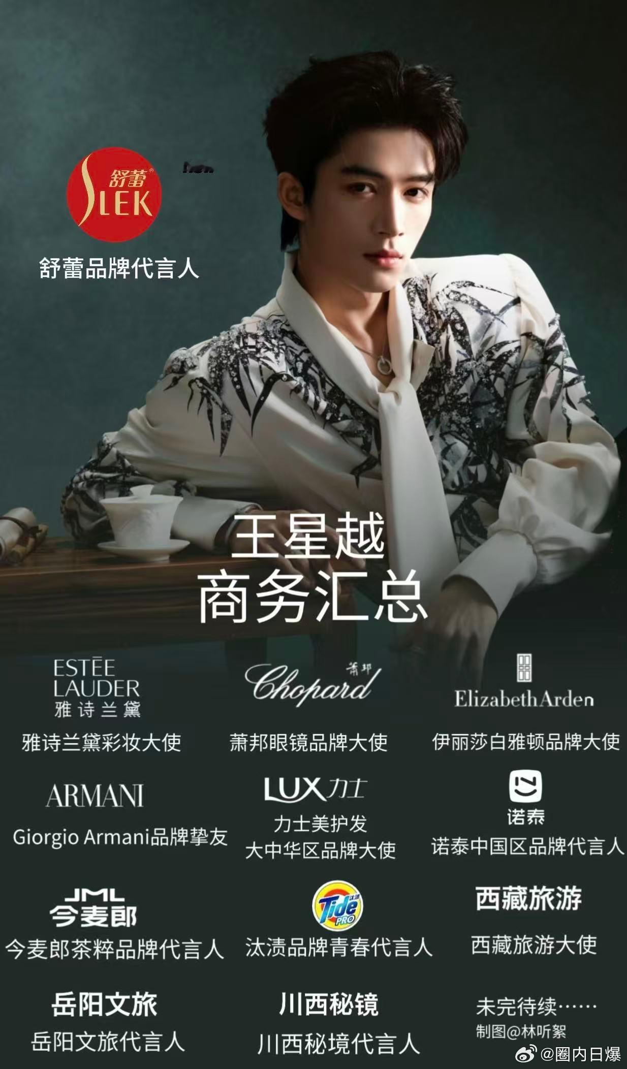 王星越 我宣布王星越商务已经next level！00后首位在优酷单平台双剧破万