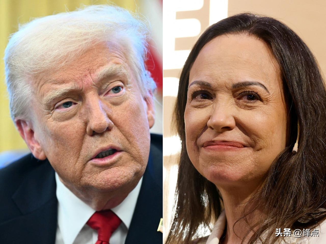 委内瑞拉反对派领导人马查多将诺贝尔和平奖“颁发”给了特朗普。

这个马查多就是获