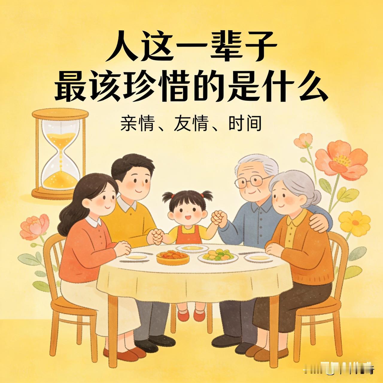 人这一辈子，最该珍惜的东西
健康的身体绝对排第一，没了健康，财富地位都是浮云。就