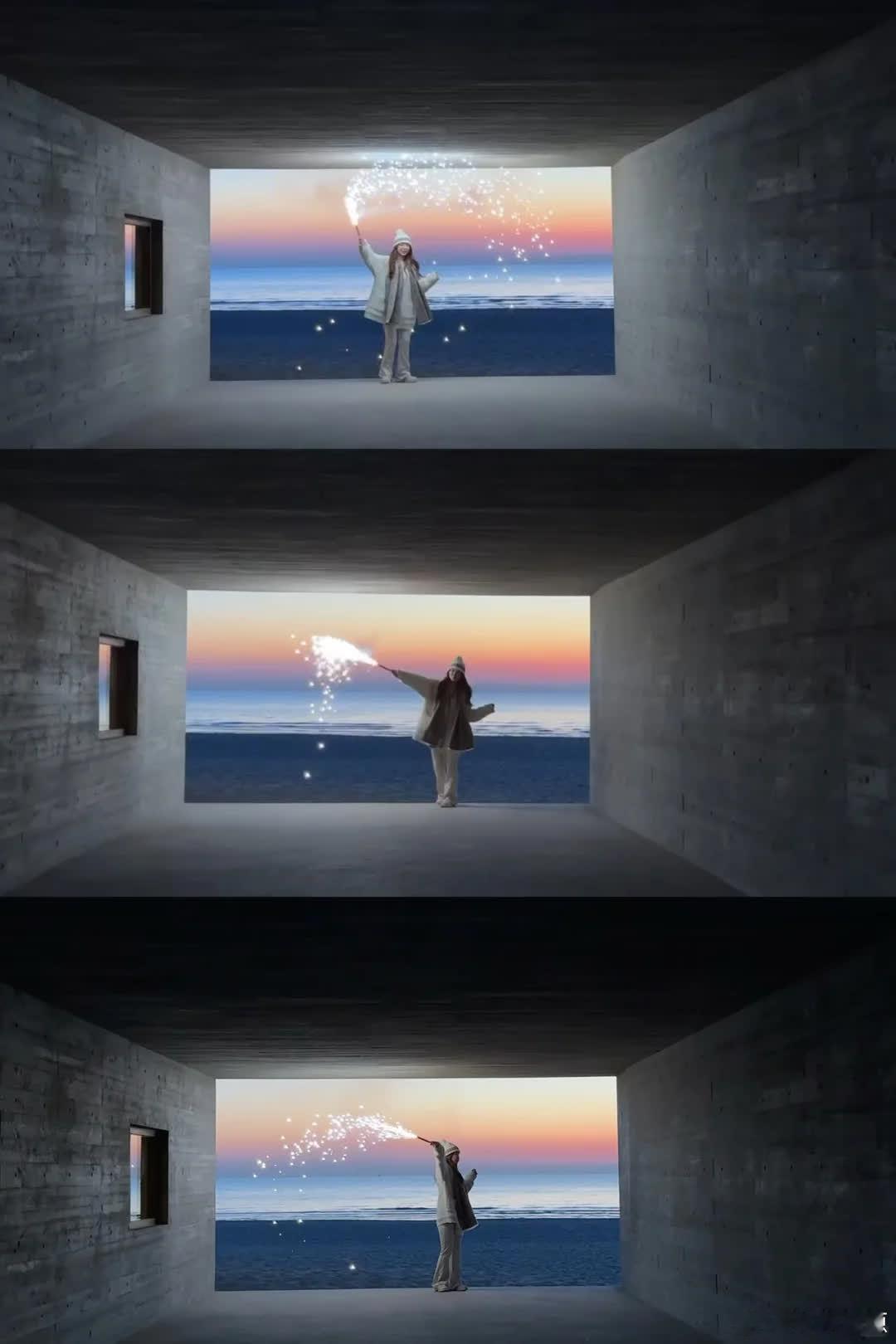 6:30AM｜阿那亚美好浪漫的日出时刻🪄  准备了烟花🎆超级浪漫 人超级好还