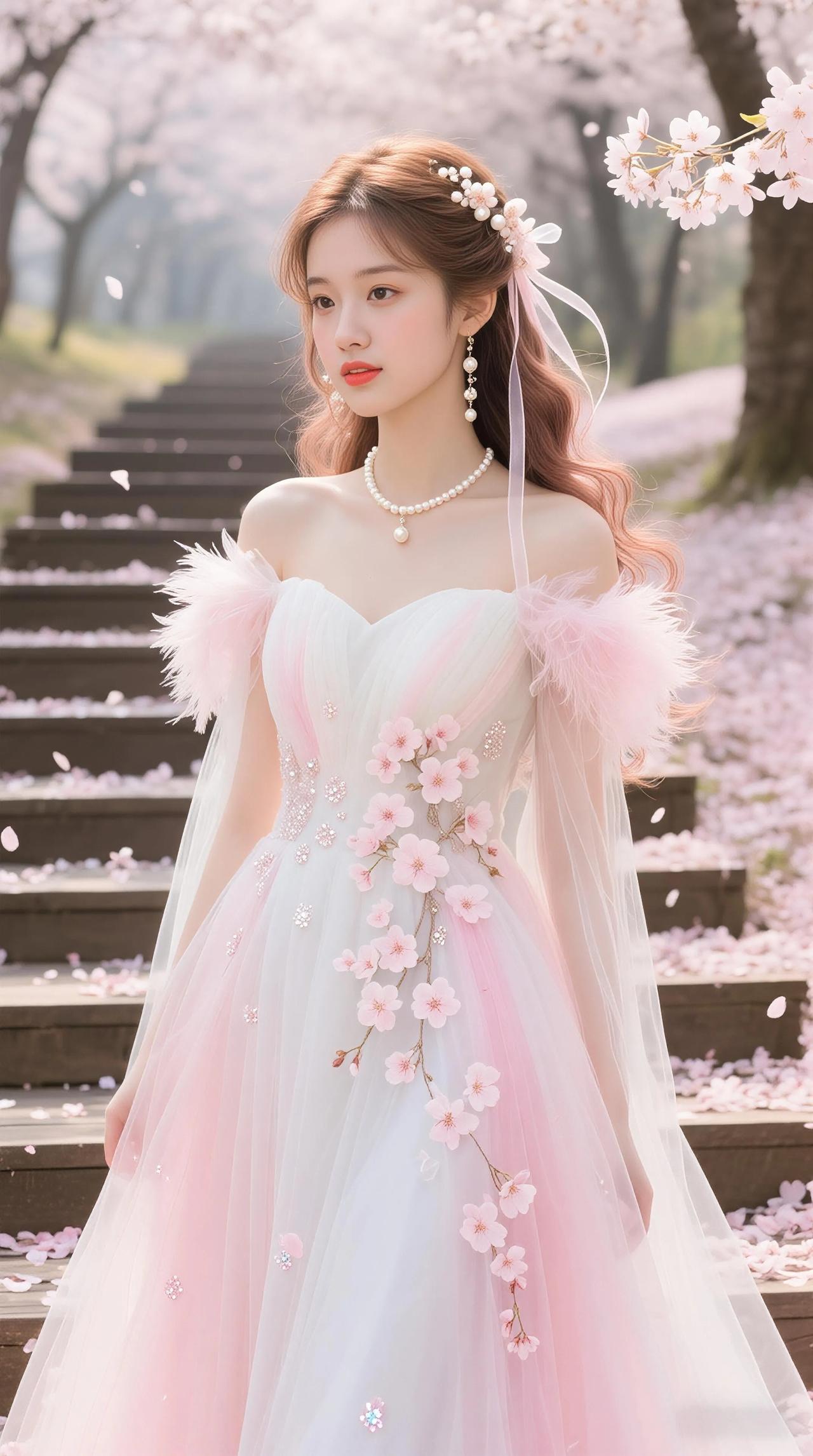 樱花树下