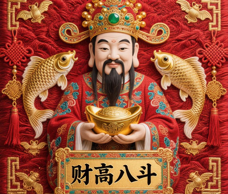 在这充满喜庆与希望的日子里，这财高八斗的好兆头就像一盏明亮的引路灯，照亮着我们前