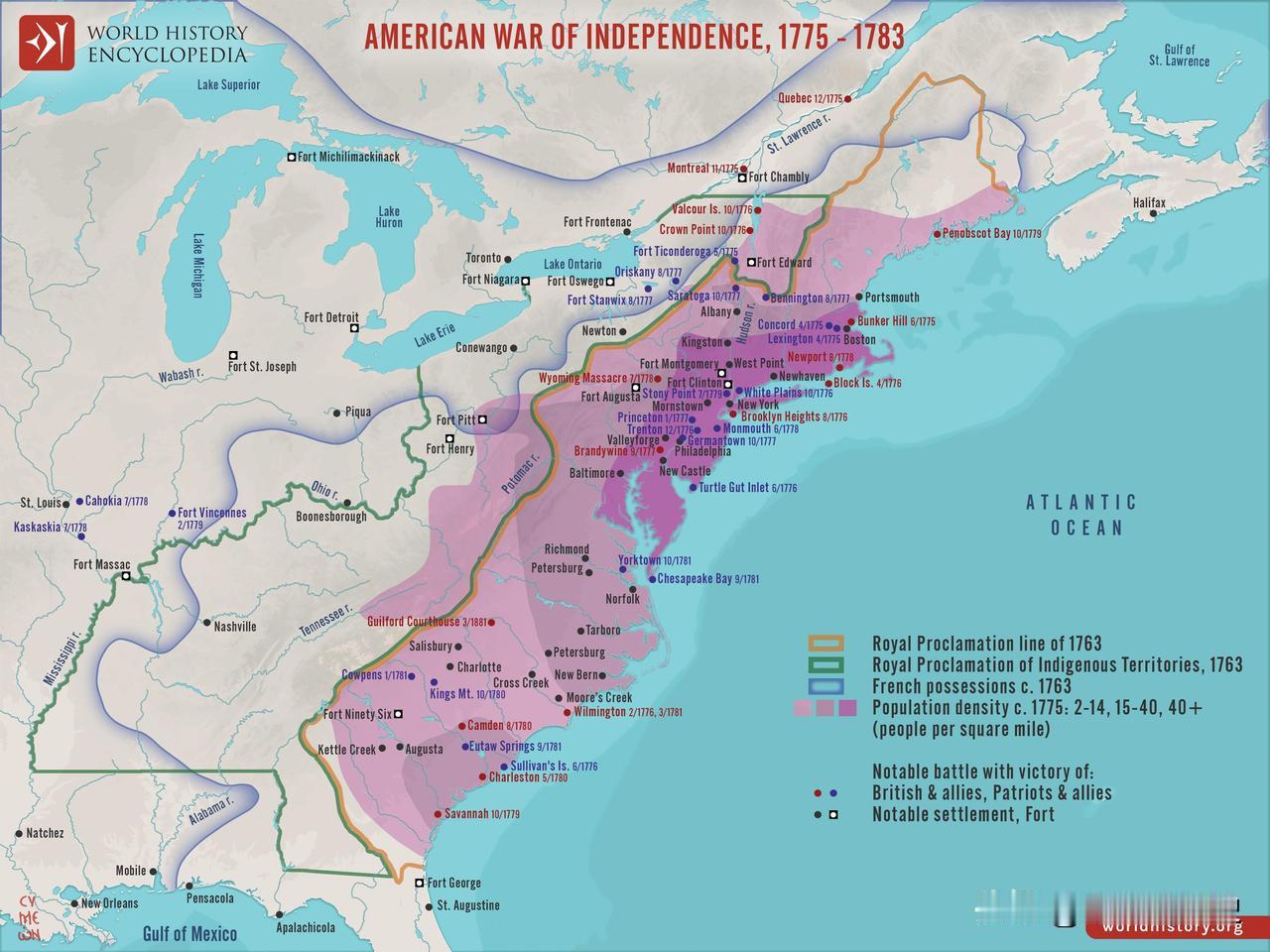 美国独立战争，说起来就是北美那13个殖民地，实在受不了英国老东家没完没了的加税和