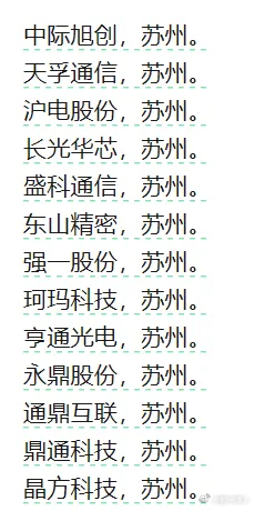 苏州消费电子不如深圳，但是一些工业品确实很牛，这也是广东和江苏工业差异特点。中际