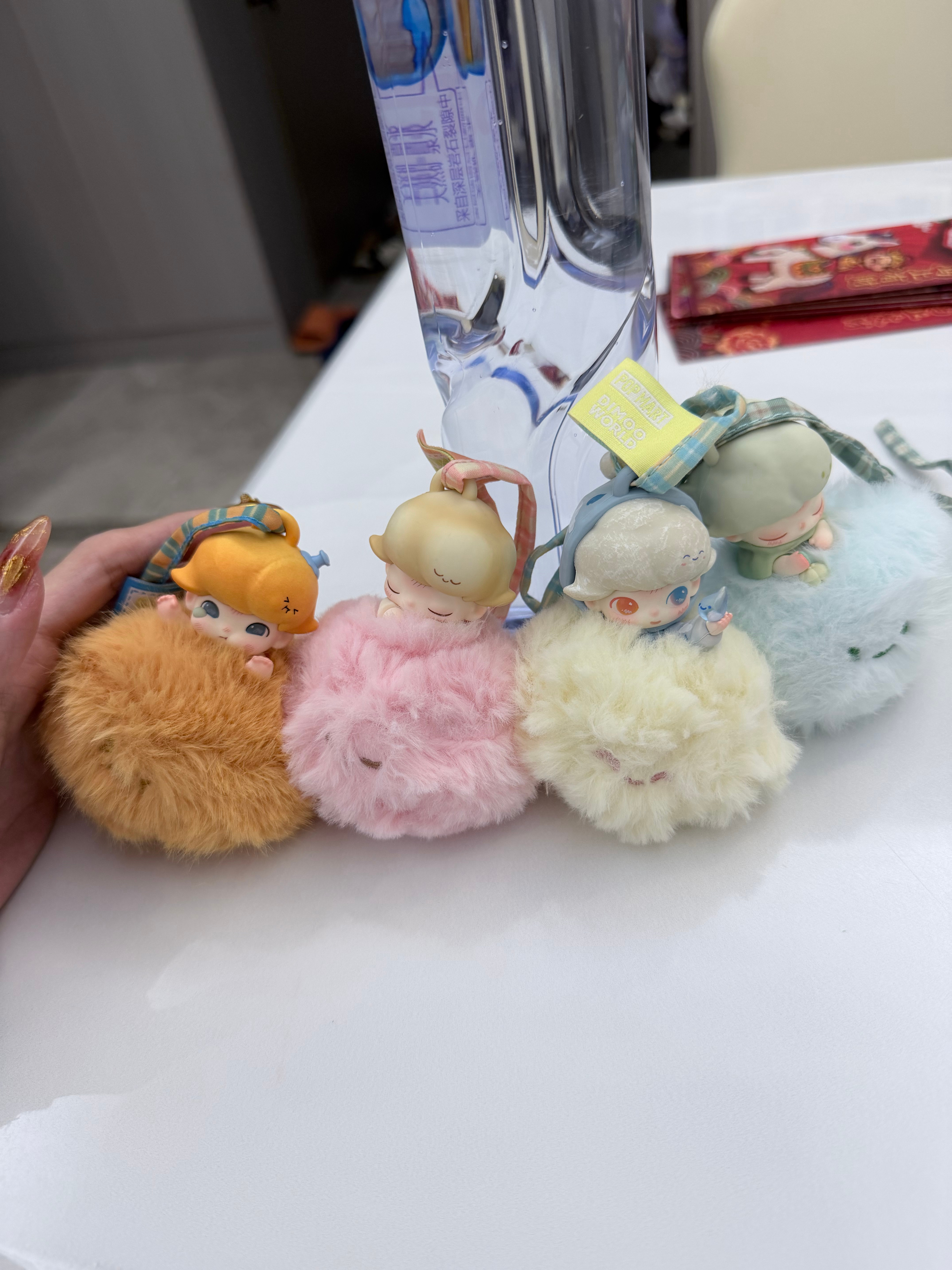 dimoo这个车载香薰好可爱！！！味道也还可以 挂车上 