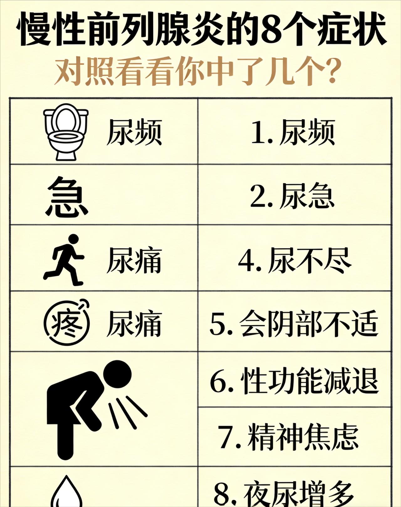 出现这些情况，可能是前列腺在提醒你