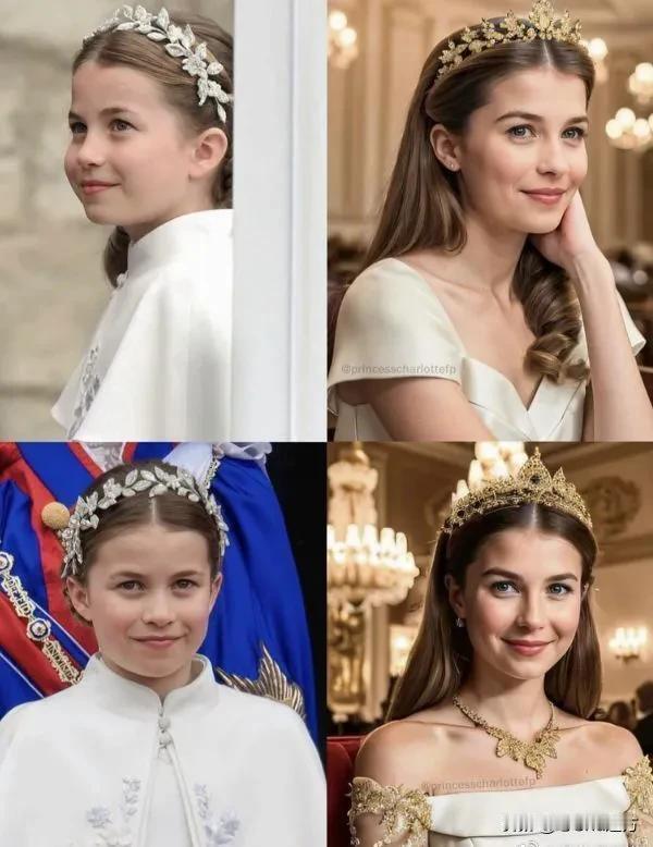 夏洛特长大后太美了，一定要好好的
最近关于英国皇室的drama和流言太多了
各种