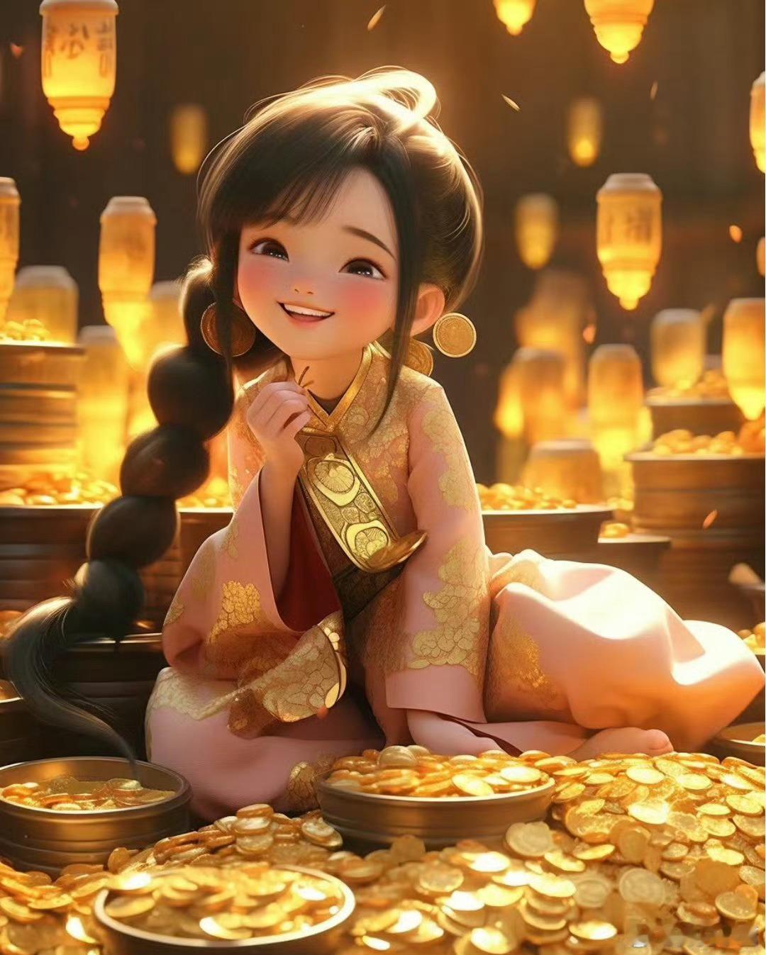 你召唤什么就会来什么。看到这张图之后，你内心里面就想：我要变美变富，我要成为富婆