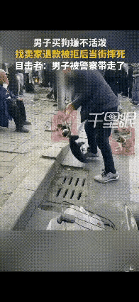 人在做天在看！一个男子，花了50元钱在狗市买了一只小狗，带回家后，觉得这只小狗不