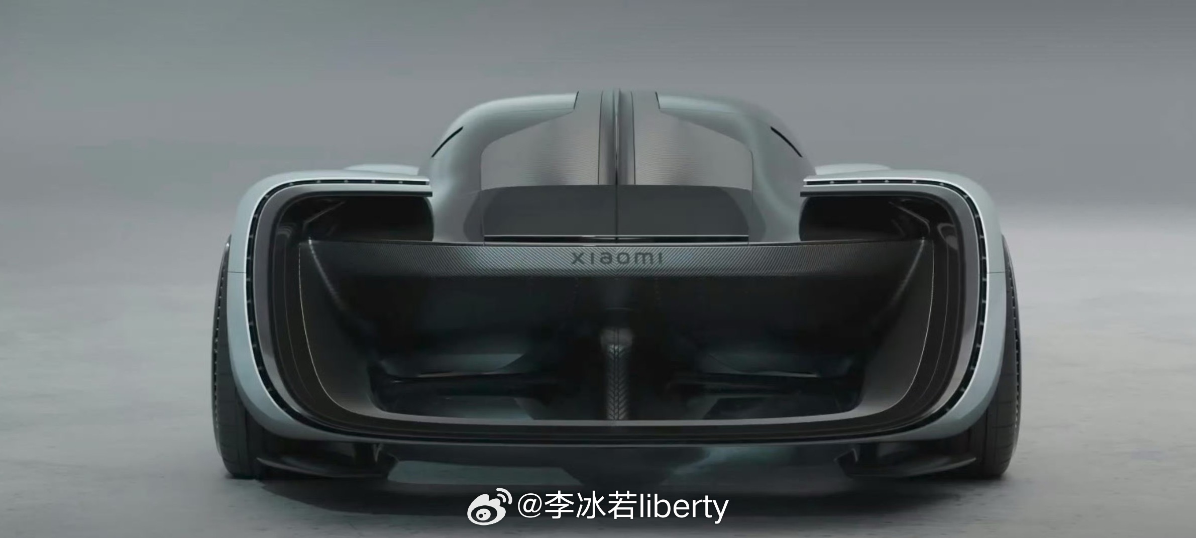 小米超跑亮相 设计确实不俗且原创度很高hyper car该有的极致空气动力学贯穿