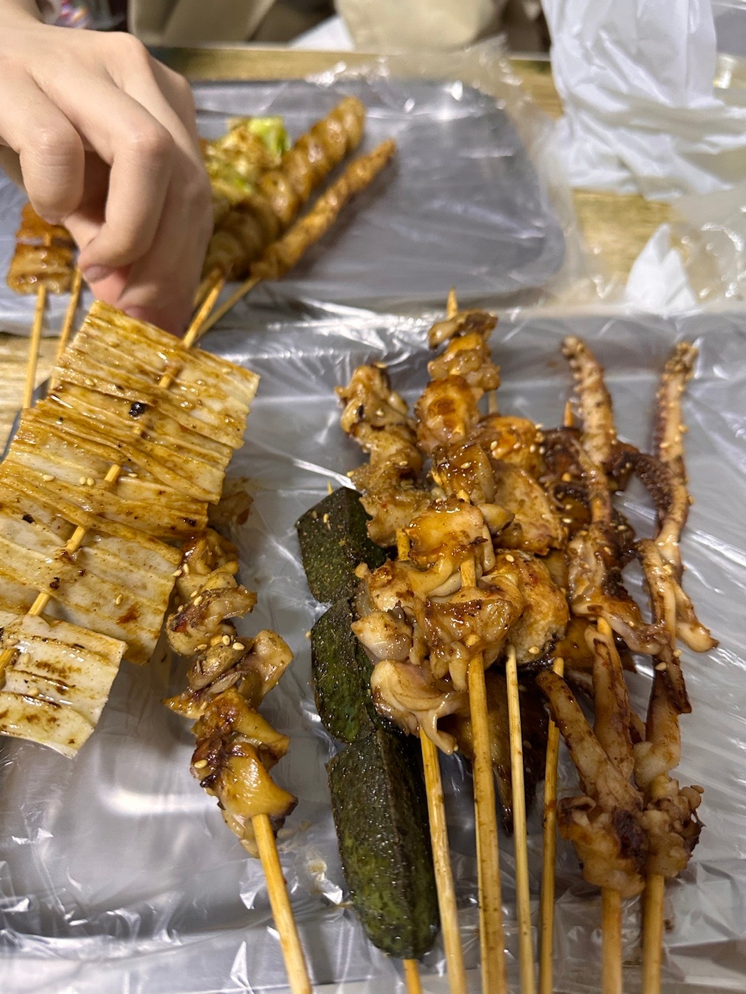 全世界最好吃的铁板串从小学吃到现在，只要一回锦州就必须来吃几次！！！！ ​​​