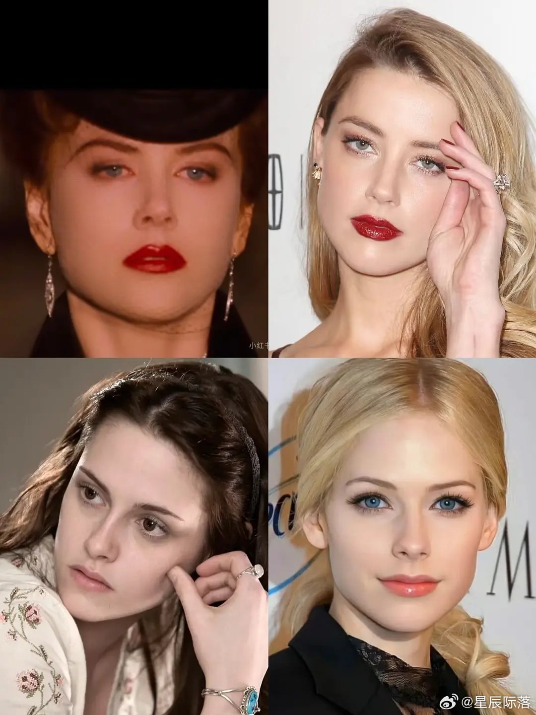 审美氵，好奇大家更吃哪类白女的颜一种是很锋利张扬一眼白女的脸，举例妮可基德曼，琥