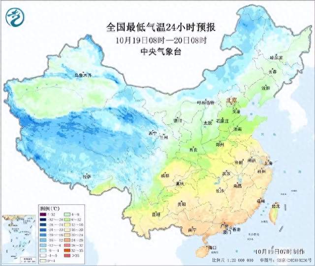 最低-6.8℃！冷空气来袭，陕西明起大范围降温，下降6-8℃、小到中雨、8级阵风！早晚出门注意