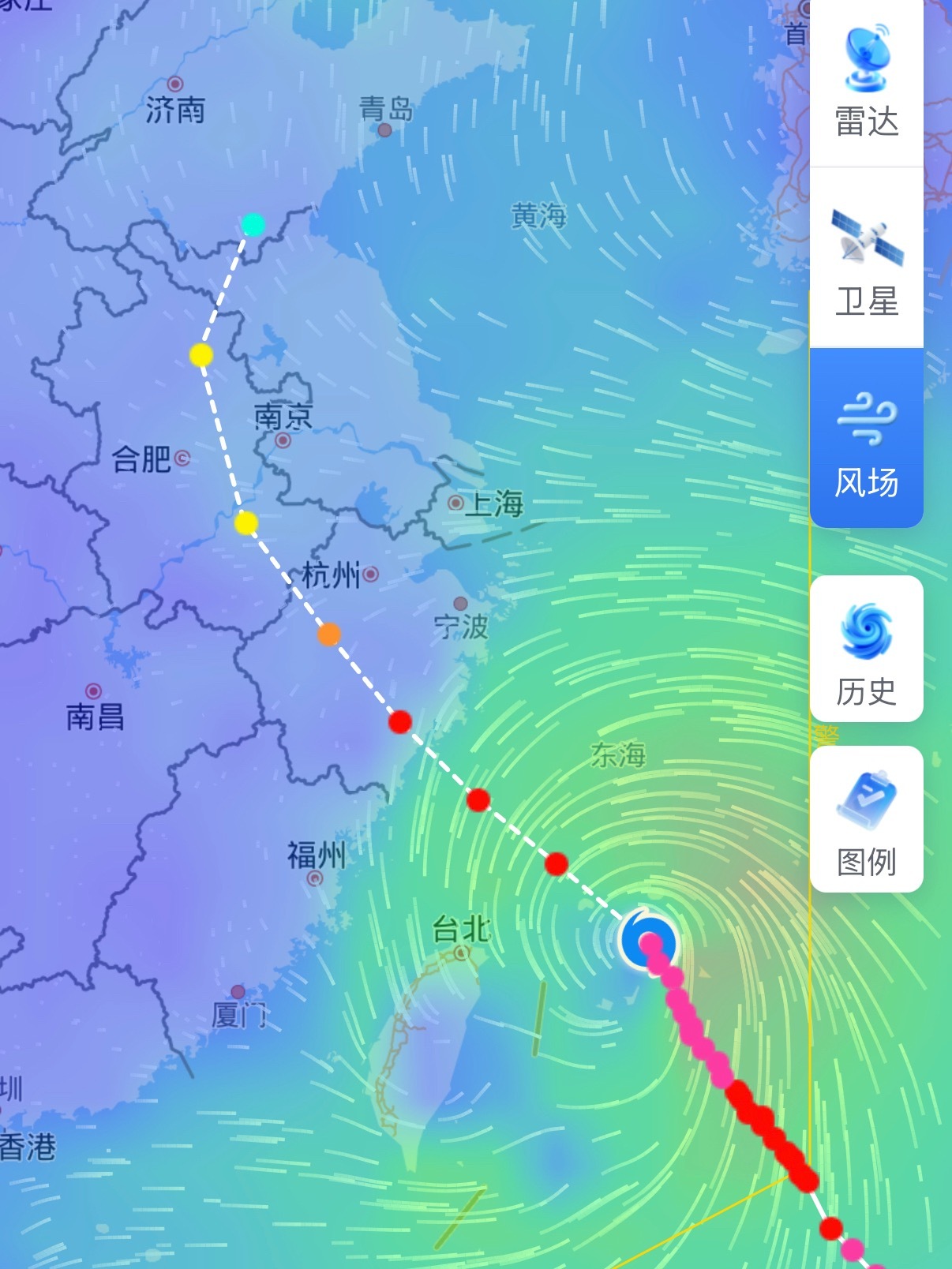 目前浙江晴你们囤好物资了吗？巴威登陆地点