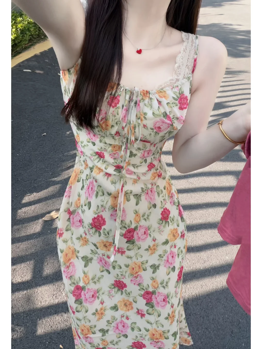 被这条碎花裙美晕了～
