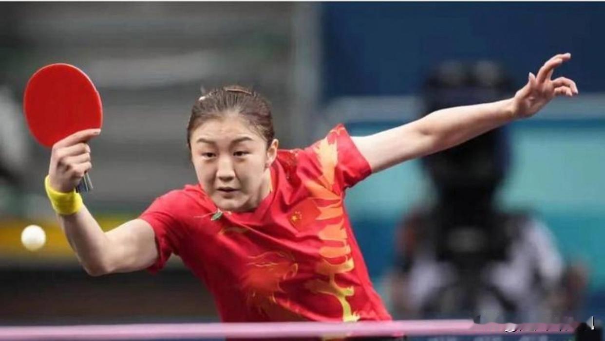 赛前期待打进女单八强，才打完两轮目标就实现了。
       首轮4：0赢孙铭阳