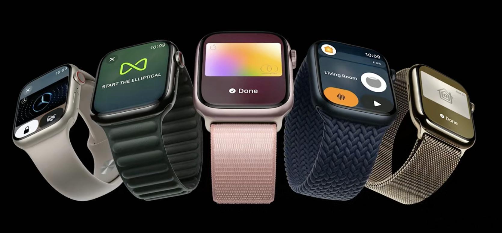 #苹果发布会# ​​​ 看了Apple Watch系列的介绍，有几个亮点，一是引