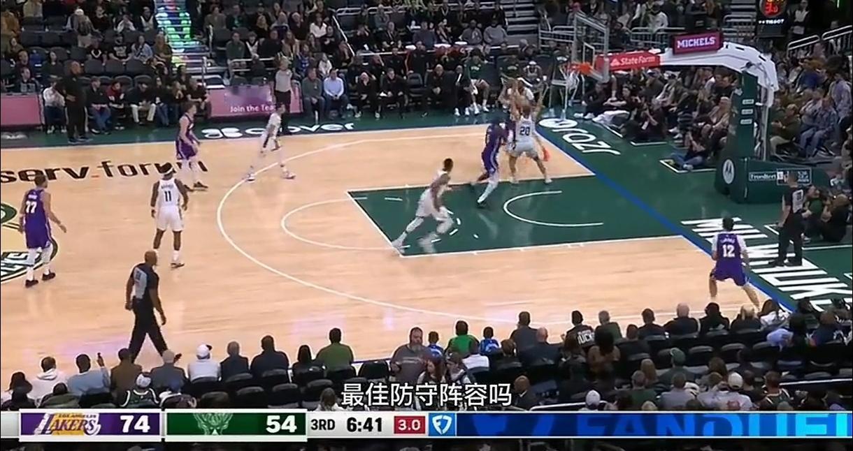 艾顿要冲击最佳防守阵容么？
今天湖人大雄鹿比赛后，
艾顿13中9得20分10个篮