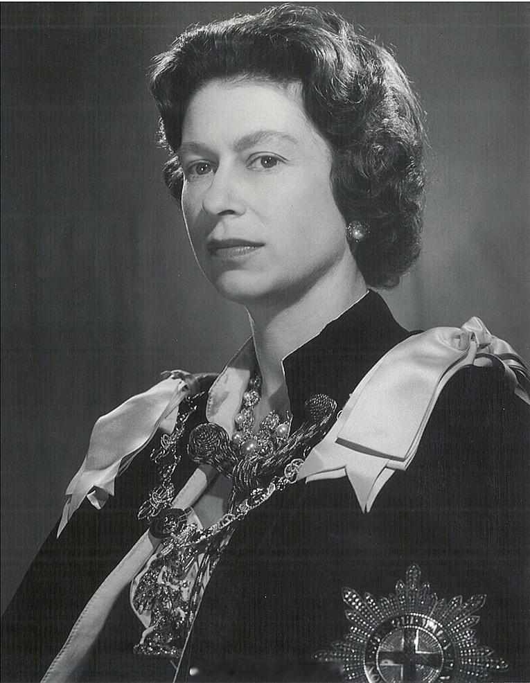 老照片 Her Majesty Queen Elizabeth II 1960s