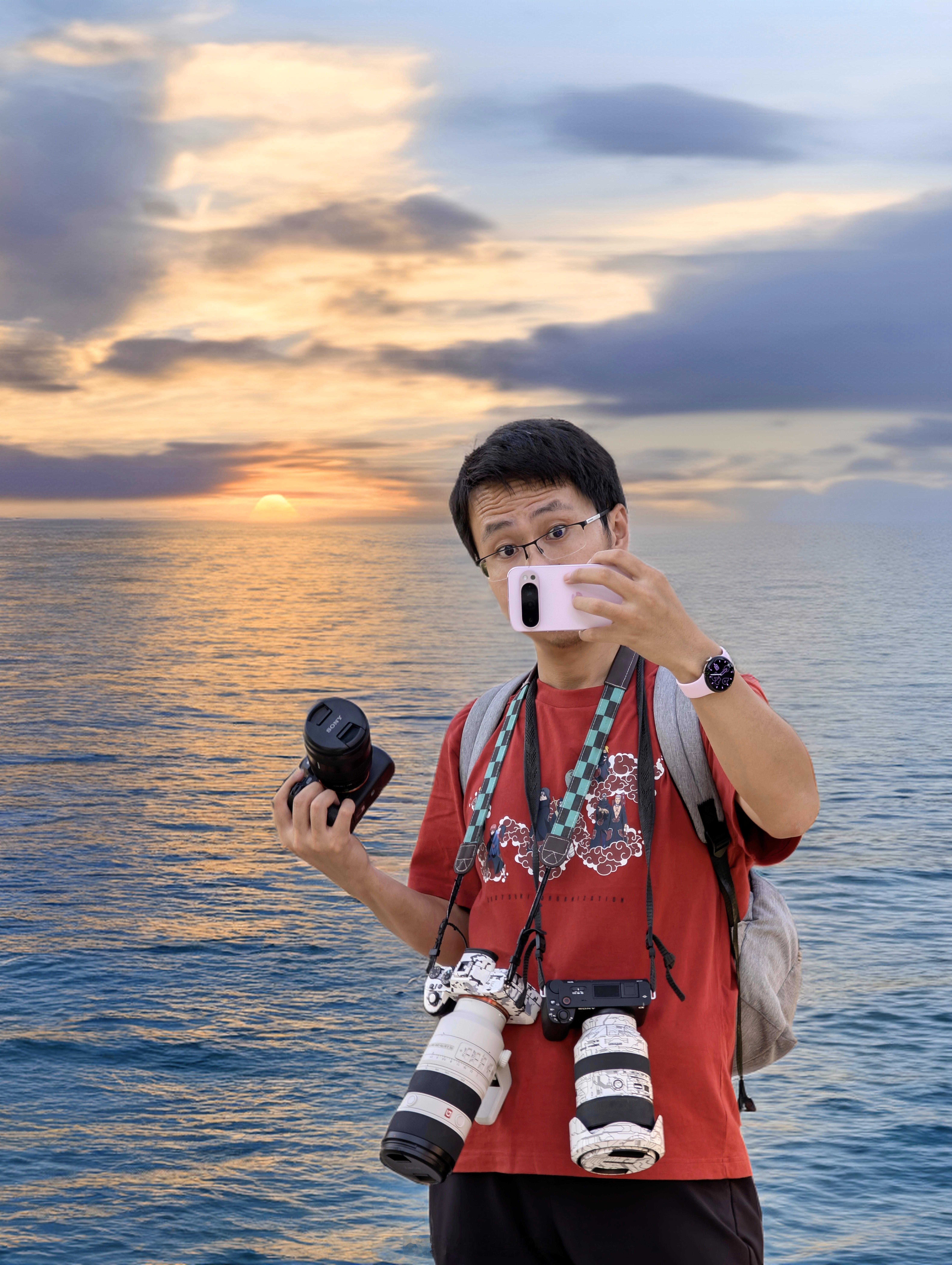 有哪些数码产品是穿搭神器数码博主日常十万穿搭，这一身如何？索尼A7M4➕索尼A7