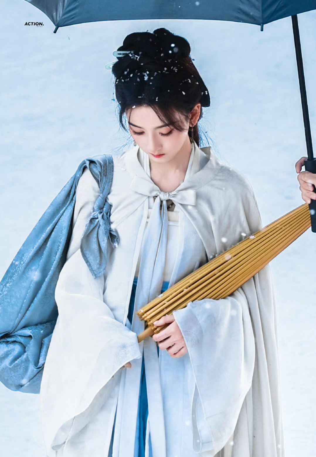 宋祖儿《司宫令》吴蒖蒖路透，美成啥了都，雪中仙！ 