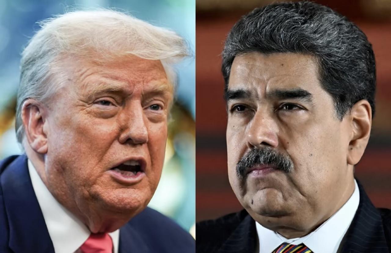 1月3日凌晨，美军在委内瑞拉首都加拉加斯实施突袭，逮捕马杜罗夫妇。特朗普称此次行