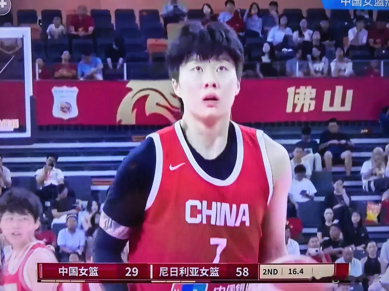 29：58！中国女篮跟尼日利亚女篮第三场热身赛正在进行，中国女篮有三个事实不得不