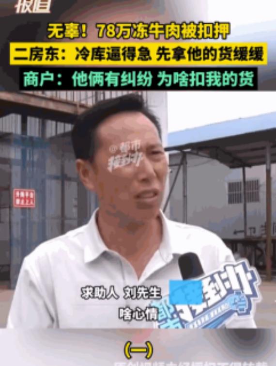 “简直就是明抢！”6月20日，河南郑州，货主一觉醒来，发现自己存放在冷库里、价值