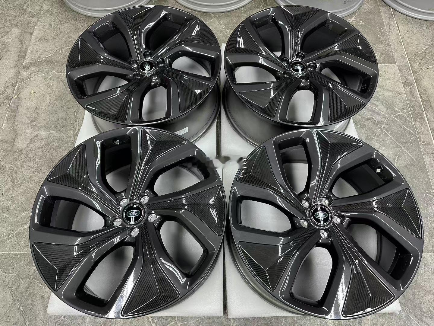 全国独一套 23寸 路虎新揽胜Sport SV Edition 碳纤维轮毂 原厂