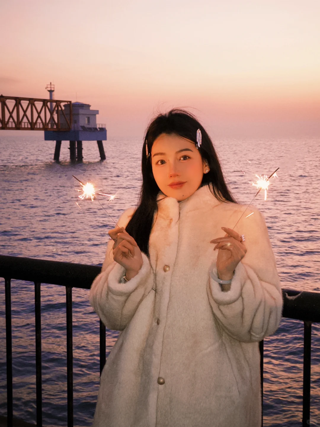 凌晨三点去天津 看了2025年的第一场日出🌅