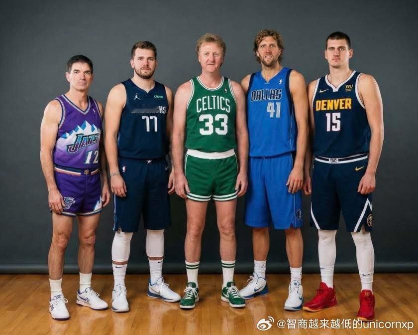 最强白人阵容NBA