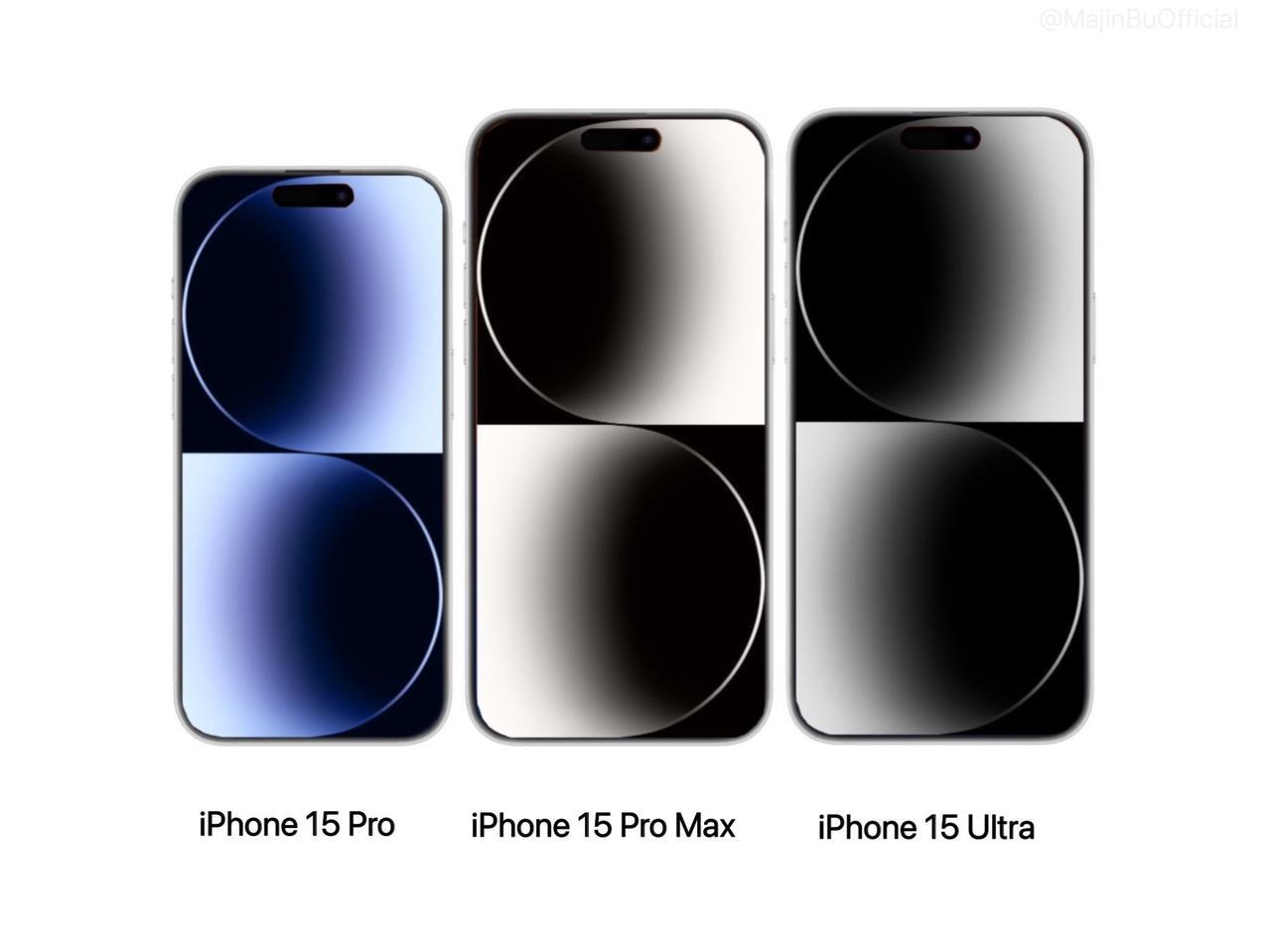  Majin Bu爆料iPhone 15系列可能有5款型号：iPhone 15、