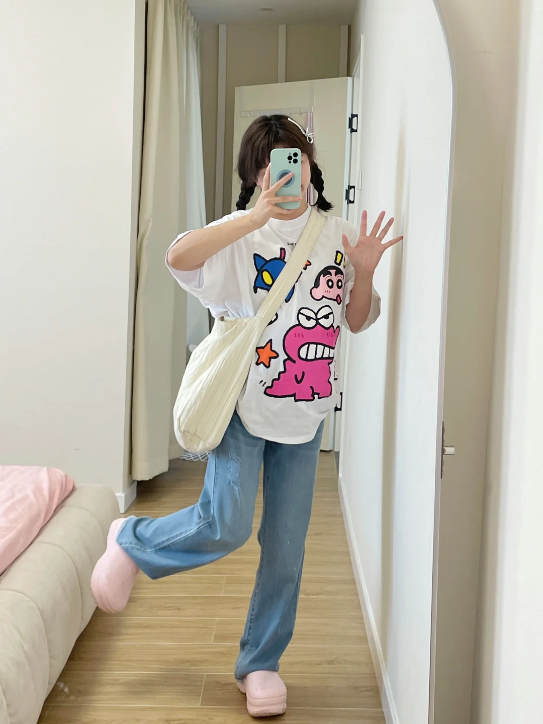 好喜欢我的孕期穿搭，这样穿不挑人～