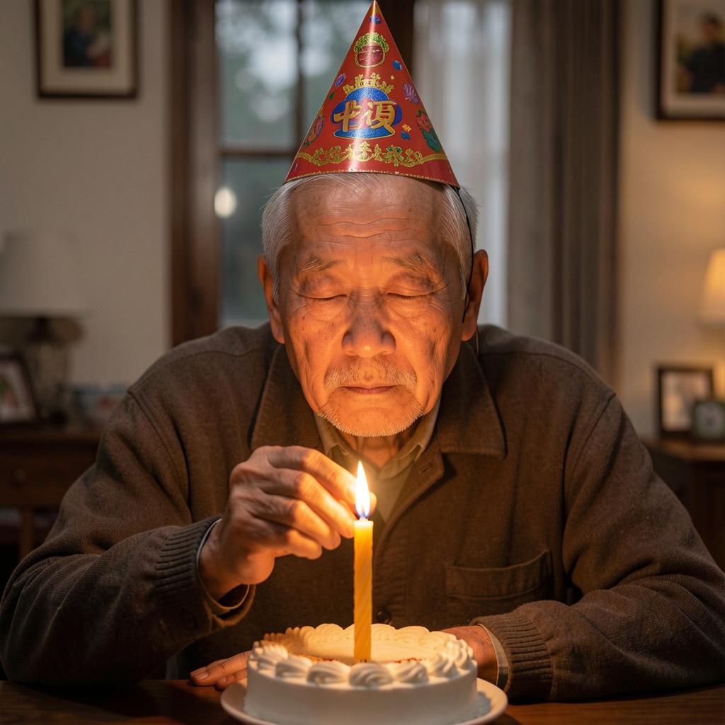 大爷哭诉60岁生日只有自己过，儿女连个电话都没有打，实在是心酸…

60岁生日那