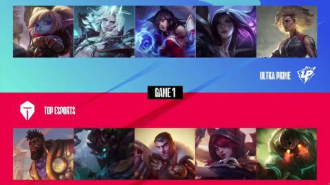  【UP vs TES 第一局】

MVP：TES.Wayward（奎桑提）
太