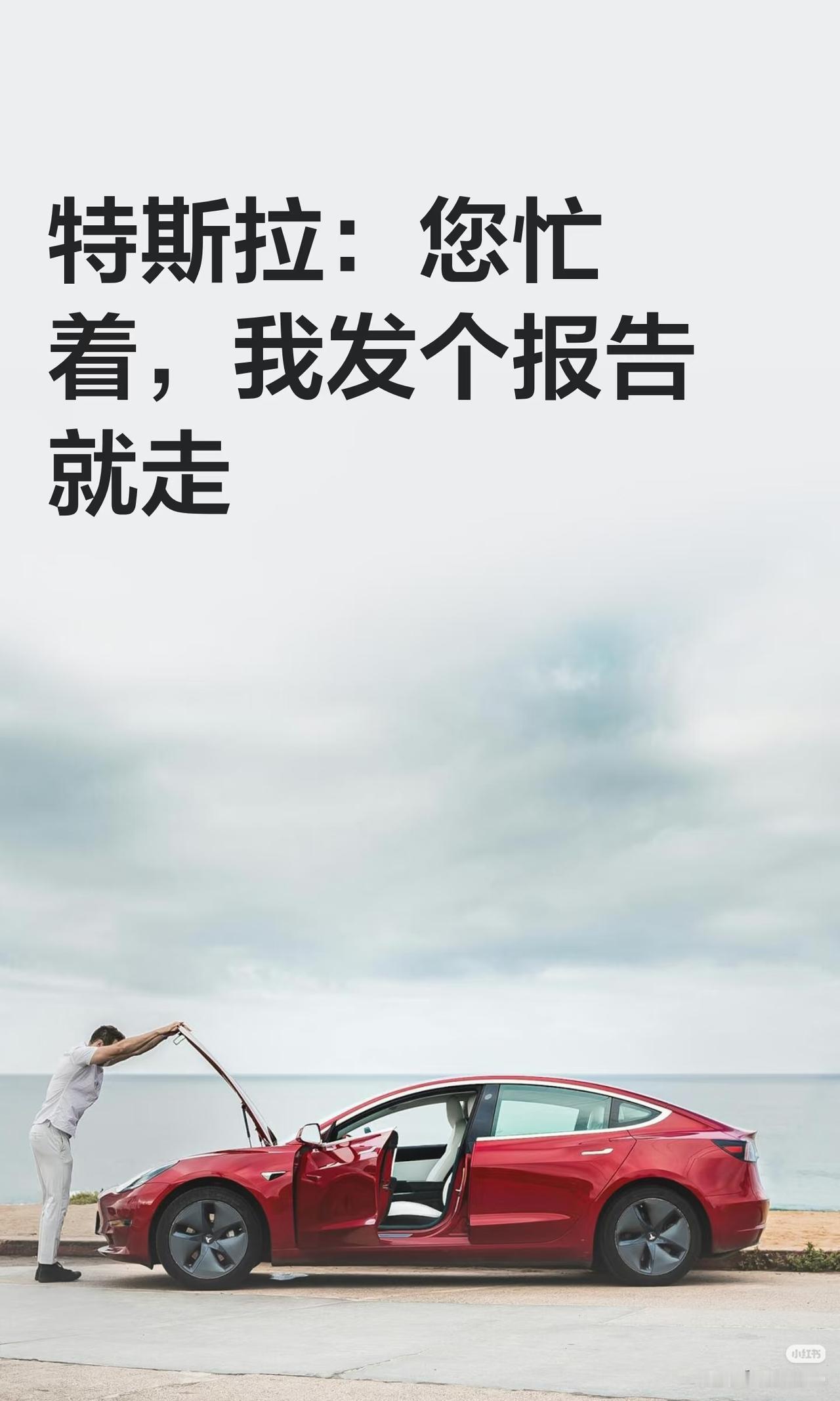 特斯拉是会选择时间发报告的，近半个月以来国内新车频发，在大家各种选择的时候他扔出