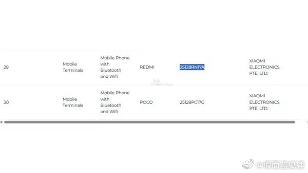 数码闲聊站  曝REDMI A7 Pro现身新加坡认证网站 配紫光展锐T7250
