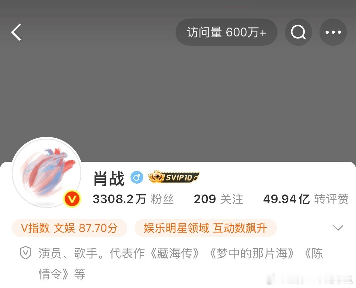 肖战首页访问量600万了[赞]X玖少年团成员集体改名 ​​​