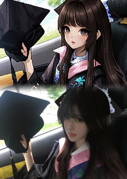 创意毕业照这一块/.