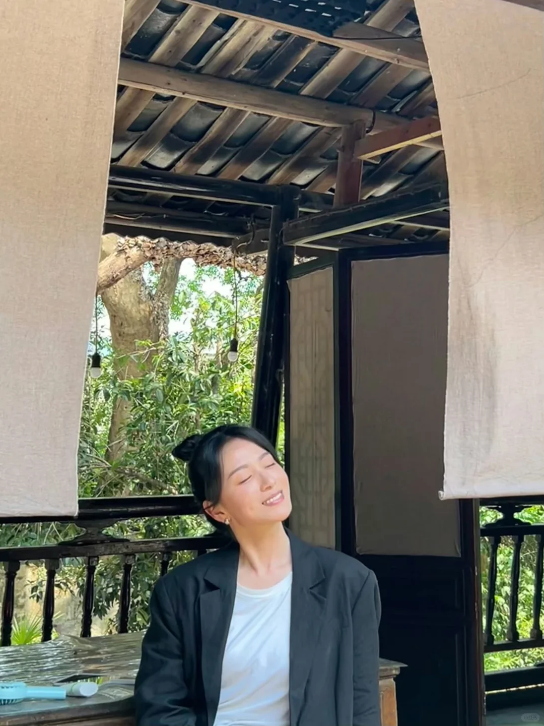 村里很好，我住下了