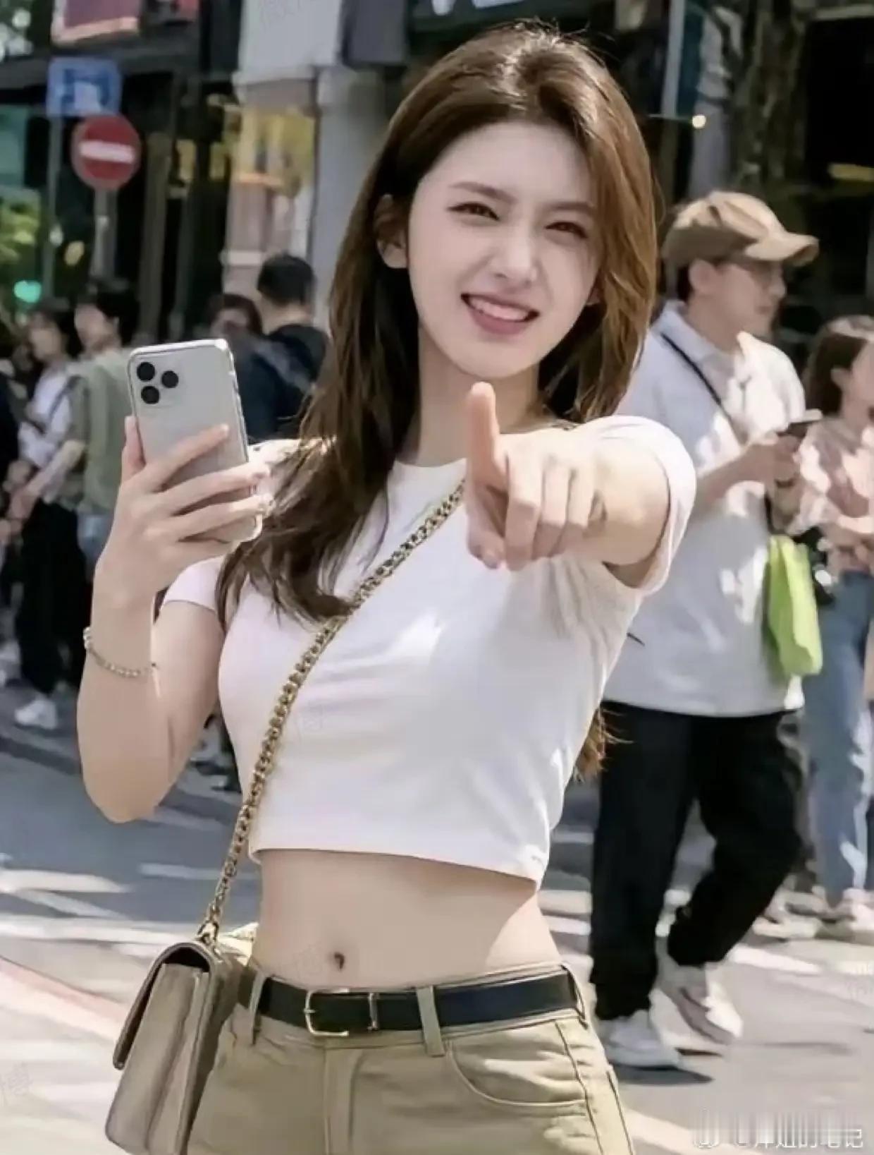 元气满满的一天，从自拍开始！📸💕
