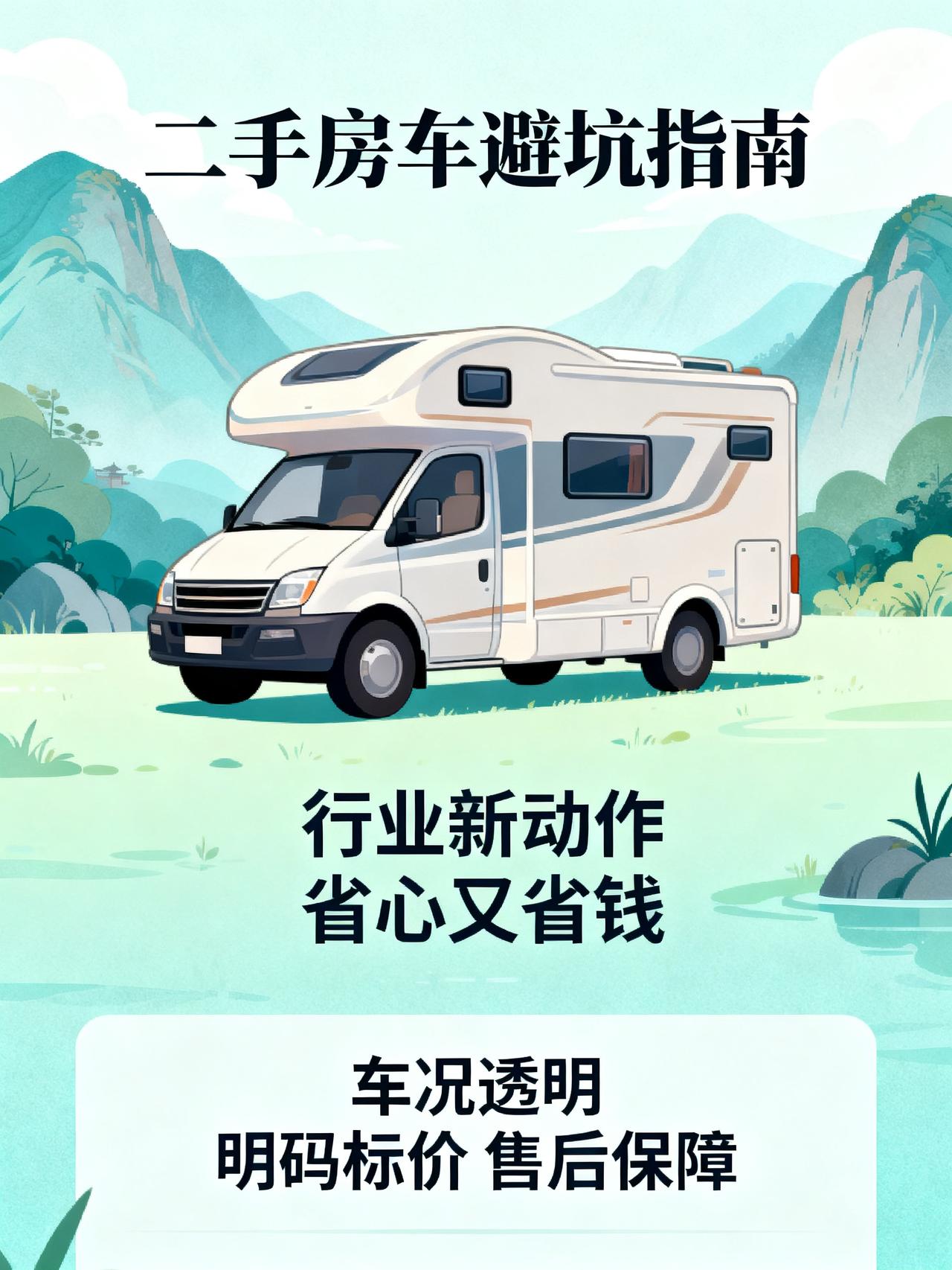 二手车头部IP帅车阿东，正式宣布大规模入局房车赛道
想买二手房车又怕踩坑的朋友，